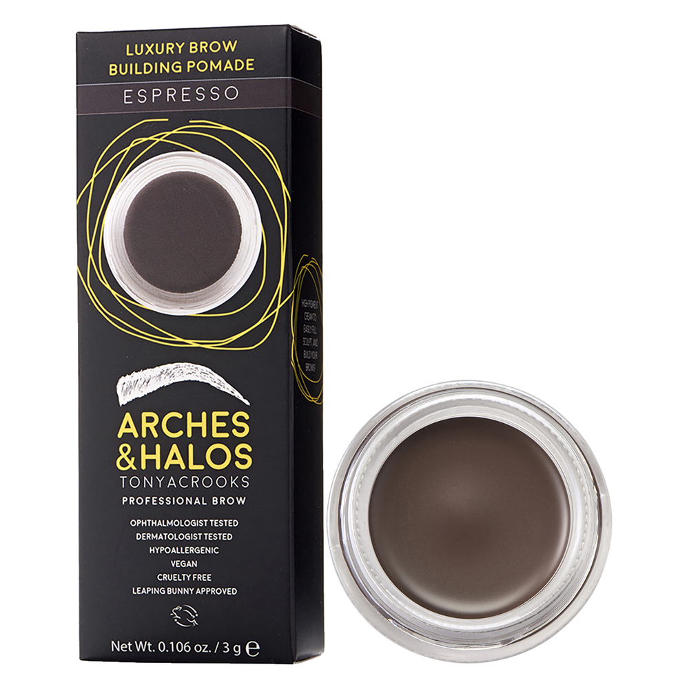 Luxury Brow Buiding Pomade-Espresso by Arches and Halos for Women-0.106oz Pomade